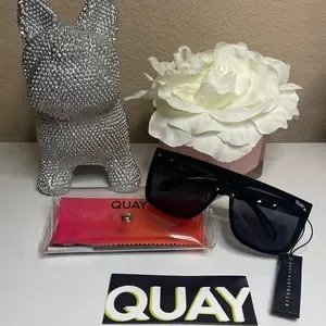 Sunglasses Frames Sunglasses Deals Quay Jaded Black Sunglasses